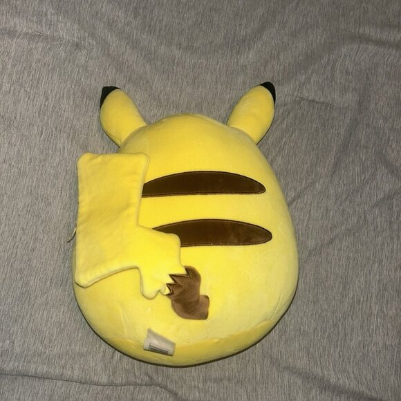Pokémon Kellytoy Squishmallow Pikachu 10" Yellow Plush Stuffed Animal Toy - Picture 3 of 7
